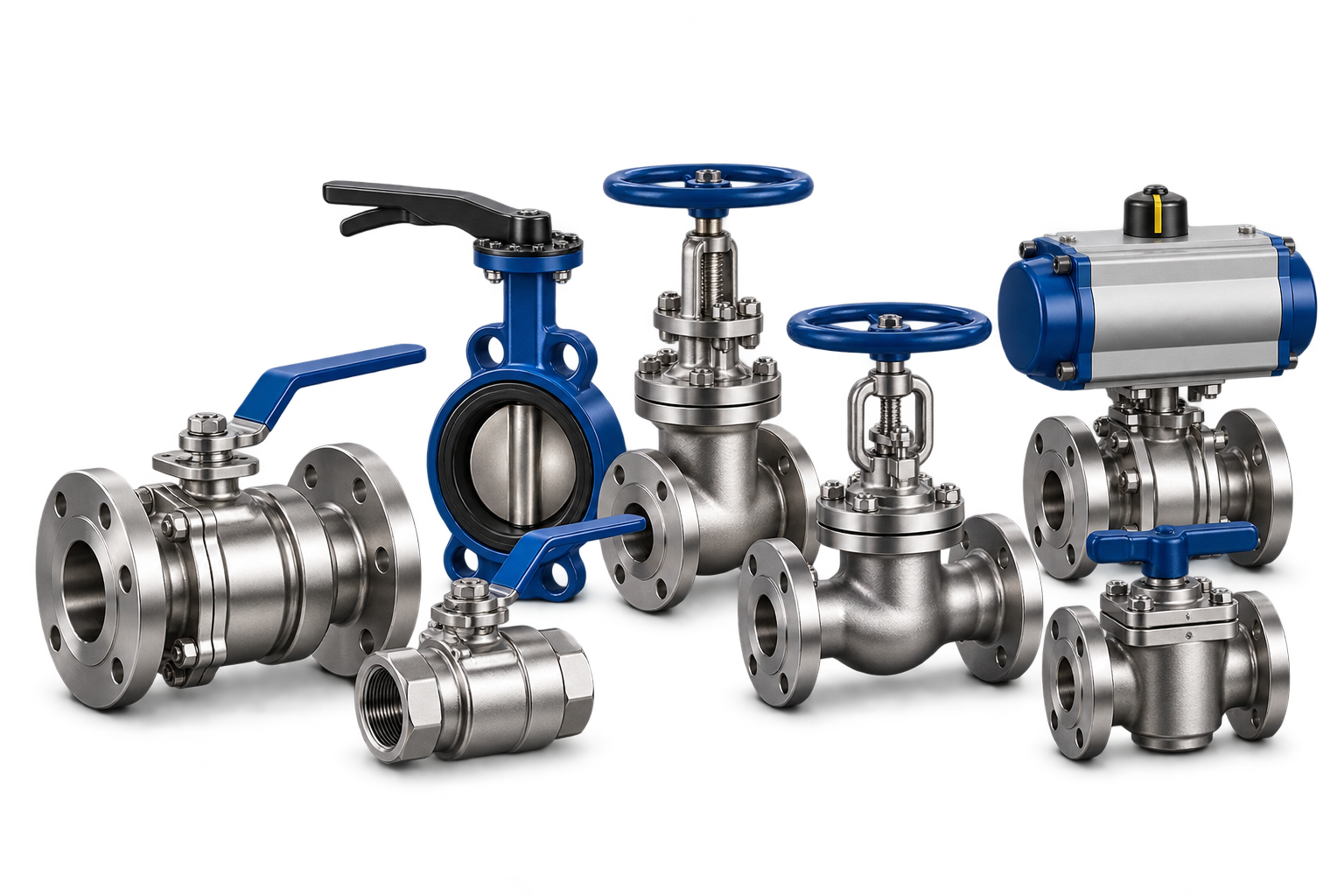 ASEL industrial valve range